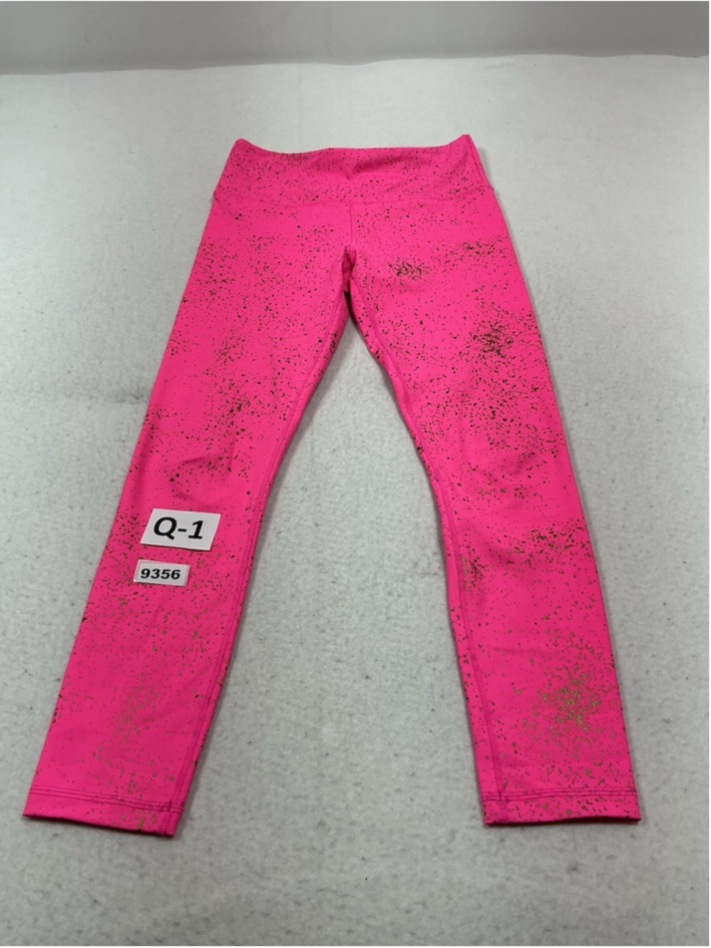 Womans Excellent Zyia Pullon Active Athletic Pants Size 4 Pink Compression